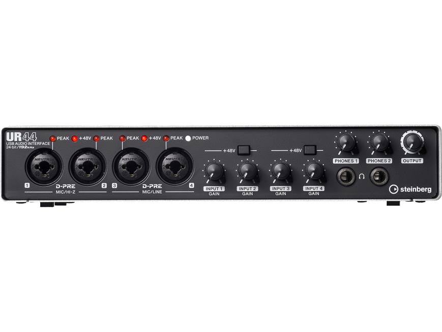 Steinberg UR44 USB 2.0 recording interface at Crutchfield