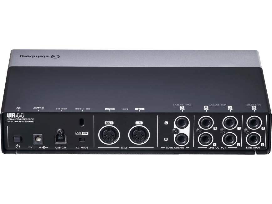 Steinberg UR44 USB 2.0 recording interface at Crutchfield