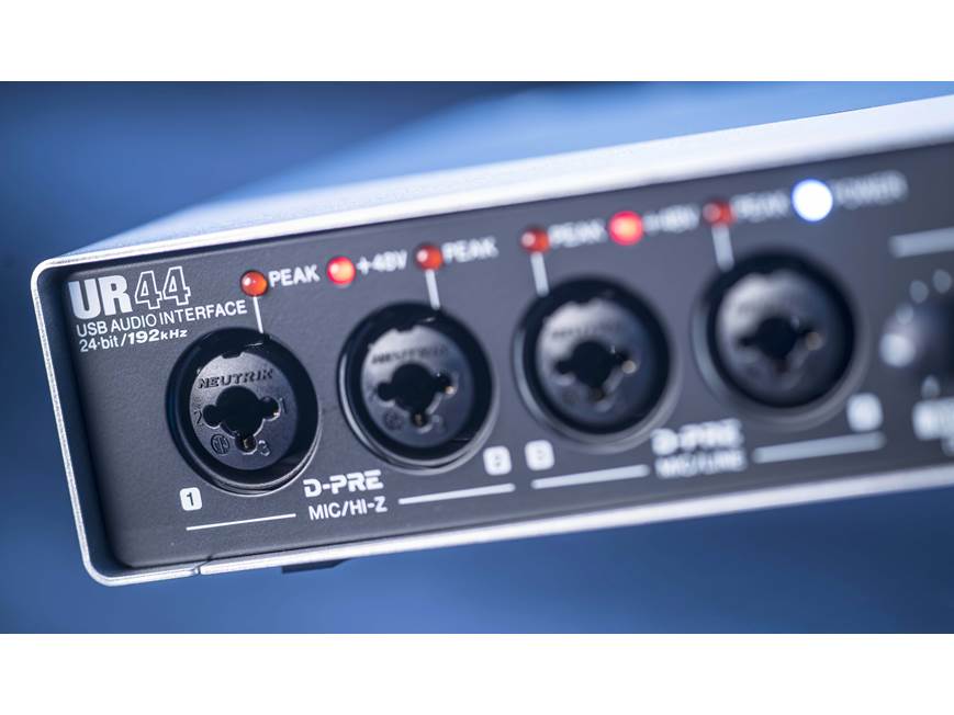 Steinberg UR44 USB 2.0 recording interface at Crutchfield