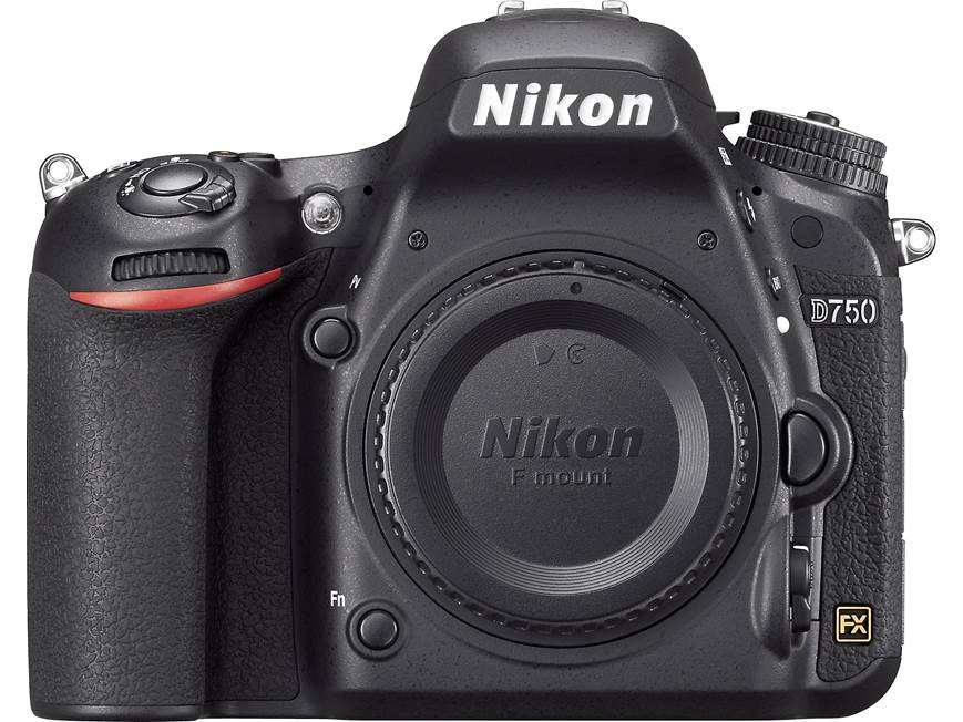 Nikon D750 (No lens included) 24-megapixel DSLR camera with Wi-Fi