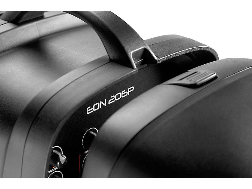 JBL EON206P 160-watt portable powered PA with 6-channel mixer at