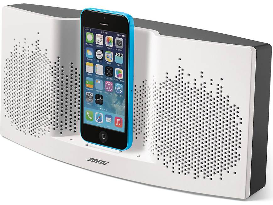Bose® SoundDock® XT speaker (White/Dark Gray) with Lightning