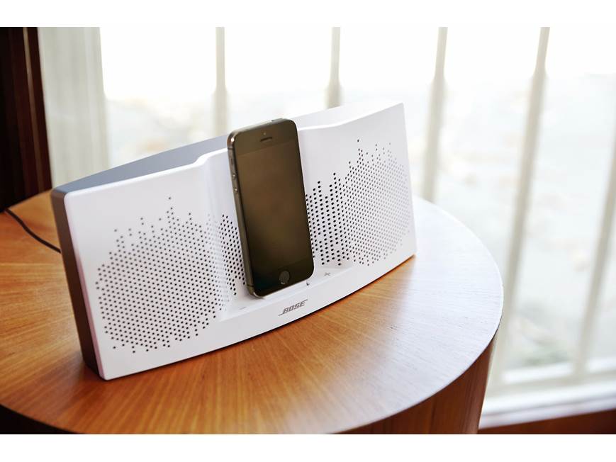 Bose® SoundDock® XT speaker (White/Dark Gray) with Lightning