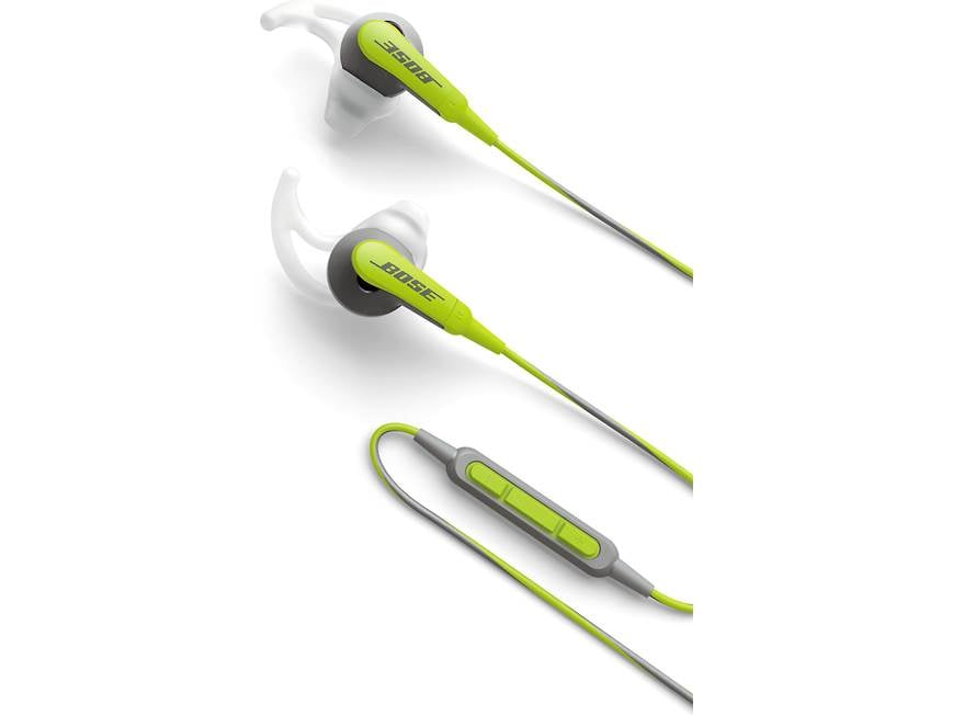 Bose® SoundSport™ in-ear headphones (Green) For iPhone®, iPad
