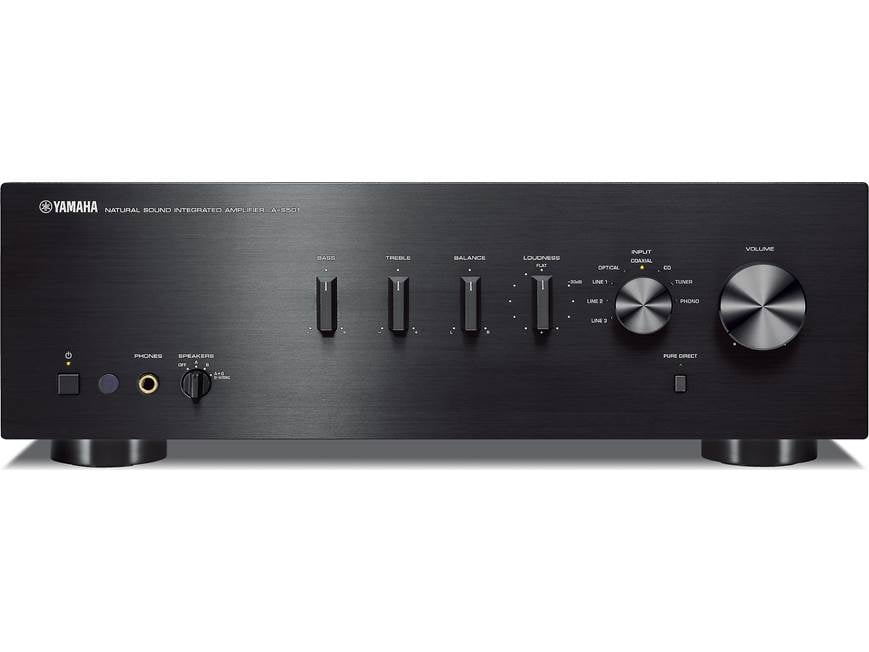 YAMAHA A-S501 インテグレーテッドアンプ 本体 Yamaha A-S501 (Black) Stereo integrated amplifier with built-in