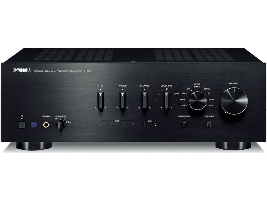 ヤマハ　A-S801 Yamaha A-S801 (Black) Stereo integrated amplifier with built-in