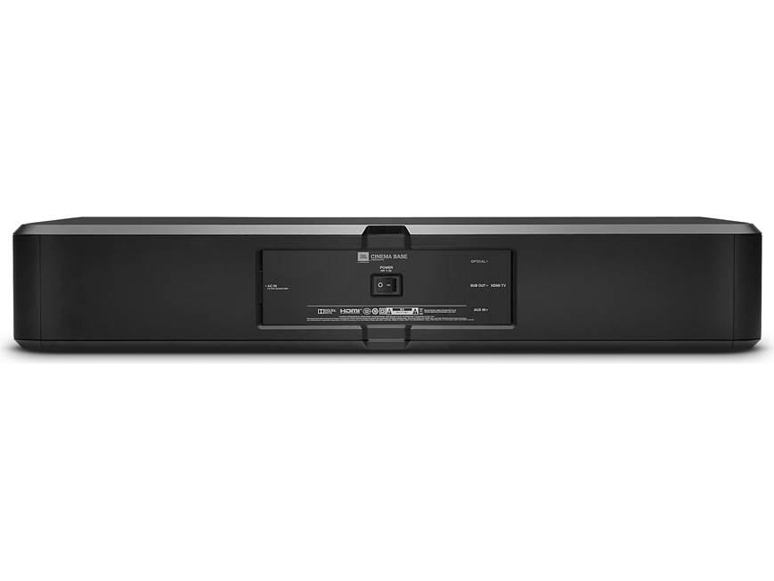 JBL Cinema Base Powered home theater sound system/TV platform with