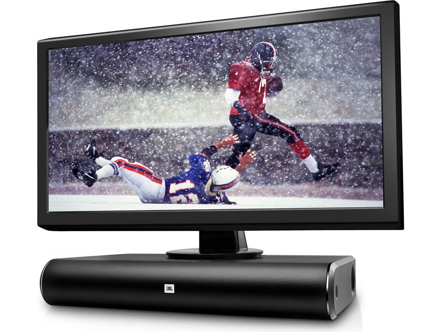 JBL Cinema Base Powered home theater sound system/TV platform with