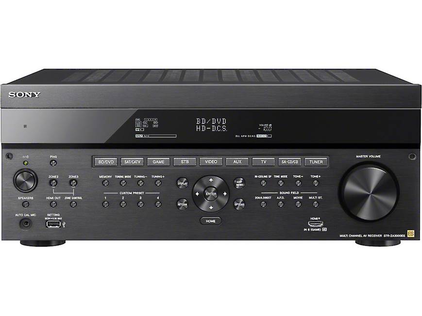 Sony STR-ZA3000ES 7.2-channel home theater receiver at Crutchfield