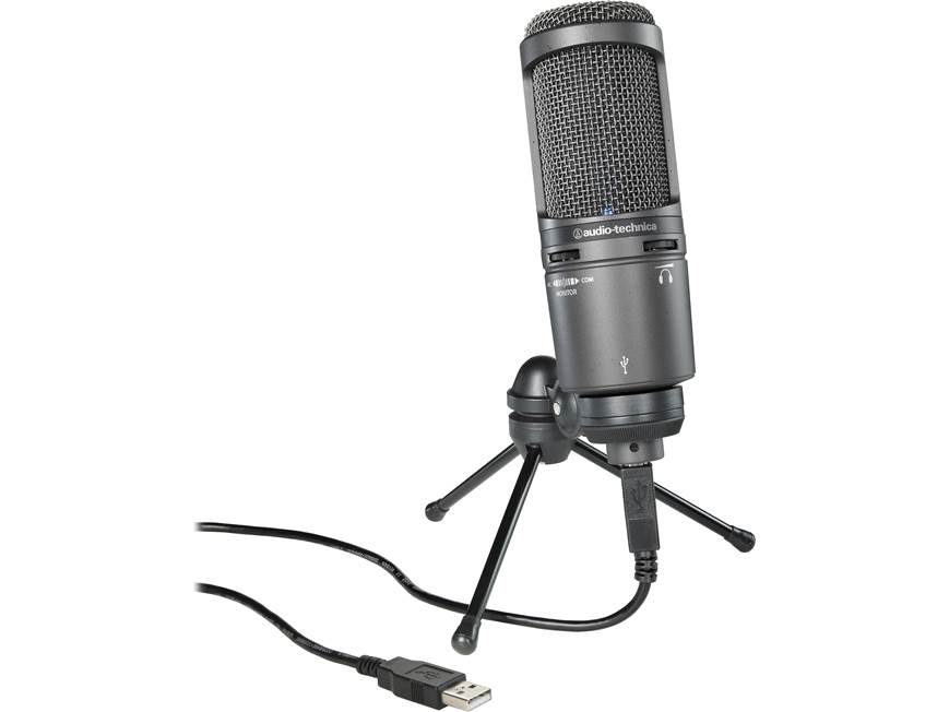 Shure SM58 vs Audio-Technica AT2020USB+