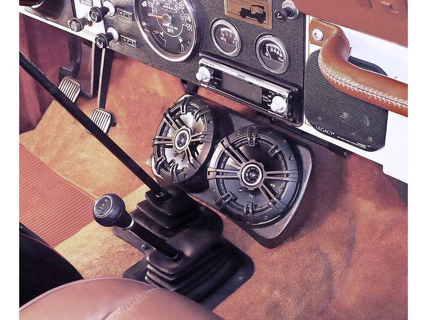 Select Increments Centra-Pod Unloaded speaker enclosure Fits 1955