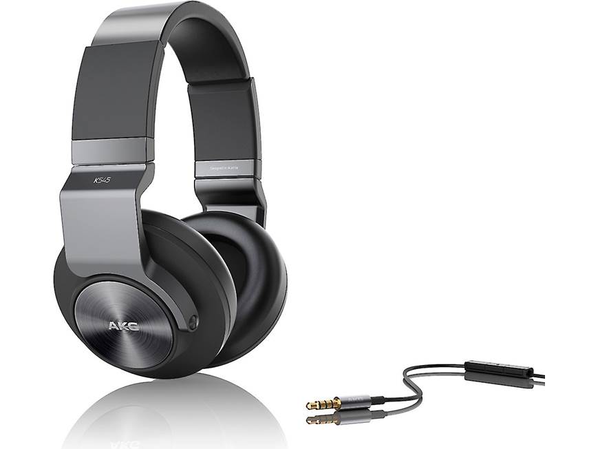 AKG K545 (Black) Over-the-ear headphones with in-line remote and