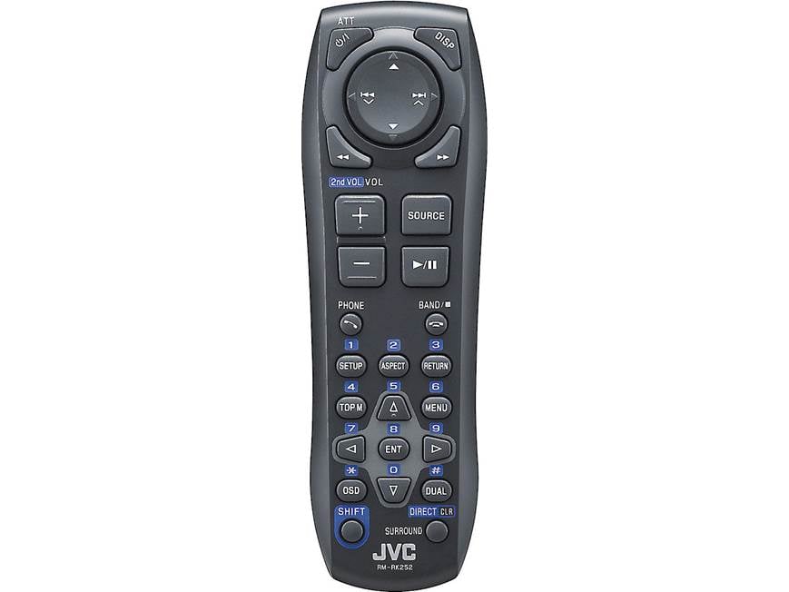 JVC KW-V50BT DVD receiver at Crutchfield