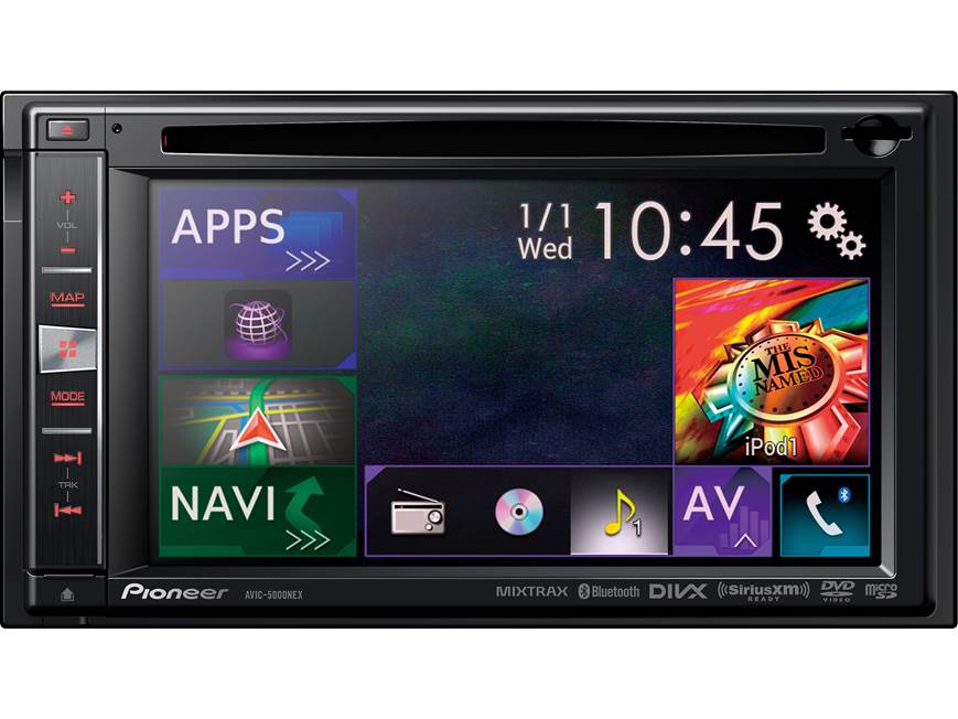 Pioneer AVIC-5000NEX Navigation receiver at Crutchfield