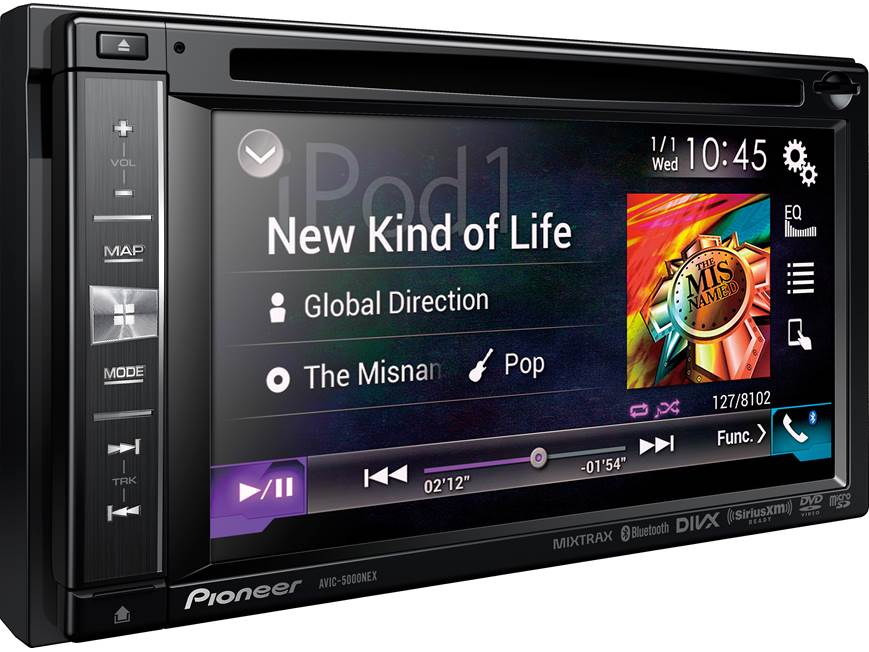Pioneer AVIC-5000NEX Navigation receiver at Crutchfield