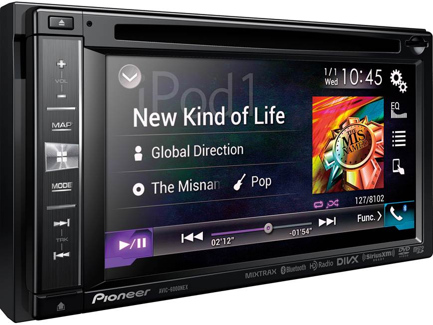 Pioneer AVIC-6000NEX Navigation receiver at Crutchfield