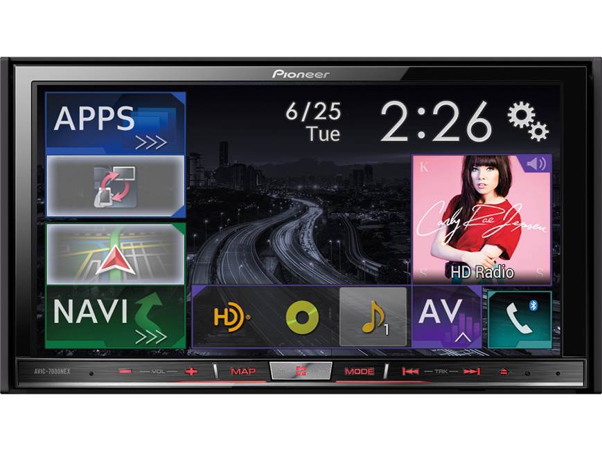 Pioneer AVIC-7000NEX Navigation receiver at Crutchfield