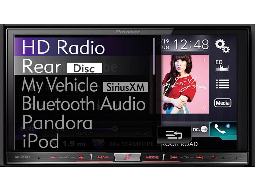 Pioneer AVIC-8000NEX Navigation receiver at Crutchfield