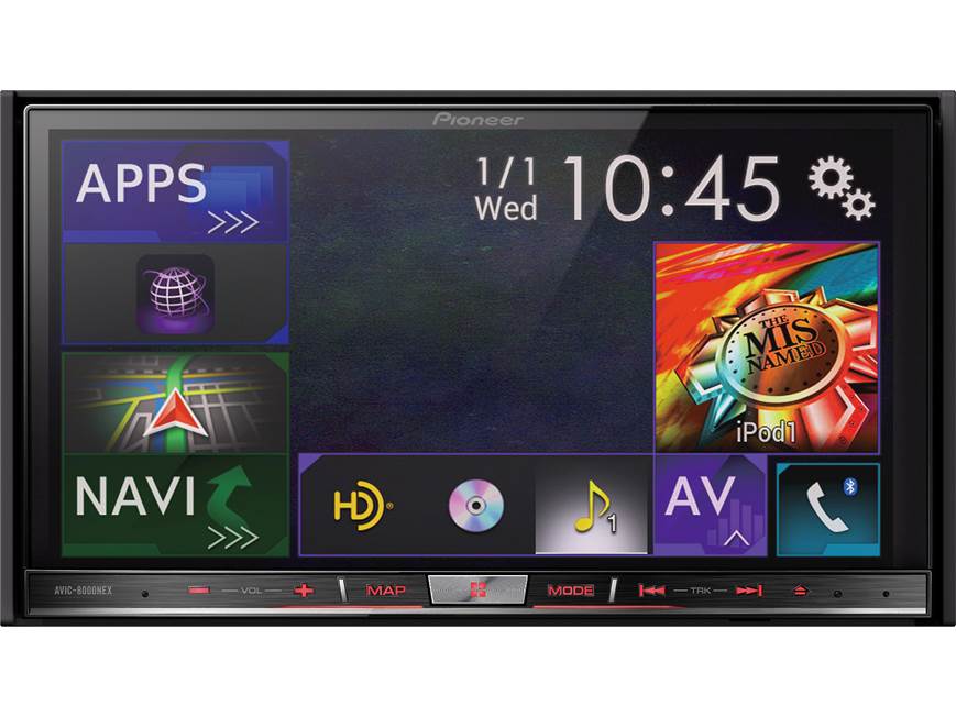 Pioneer AVIC-8000NEX Navigation receiver at Crutchfield