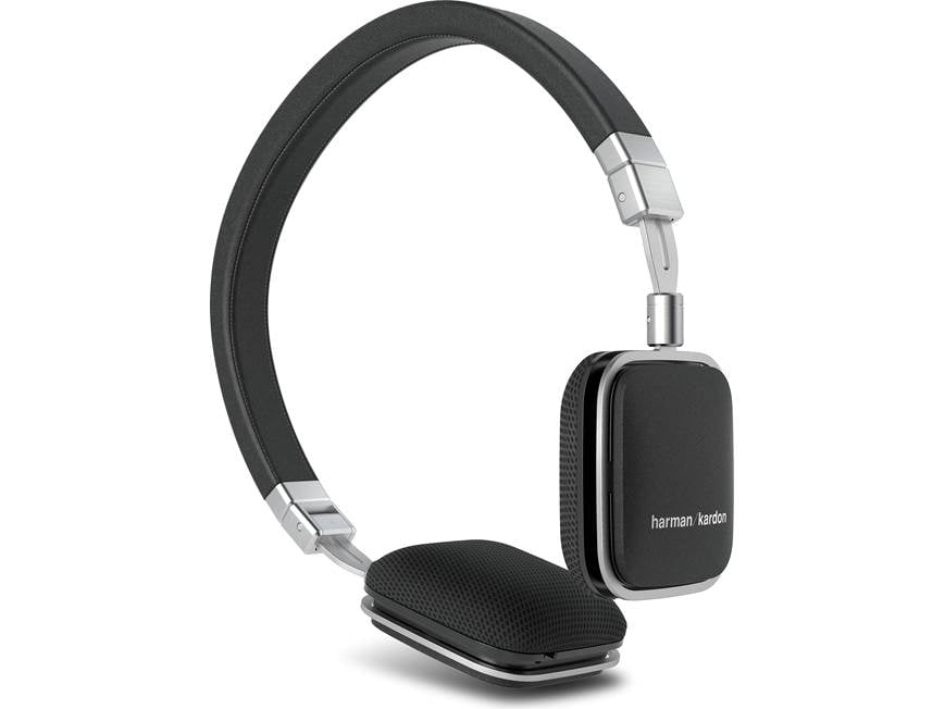 Harman Kardon Soho-I (Black) On-ear headphones for iPhone® (Black