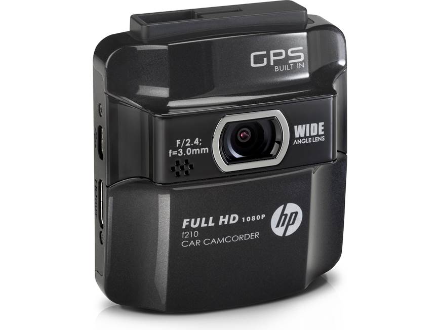 HP f210 Car Camcorder Dash cam with G-sensor, motion detection