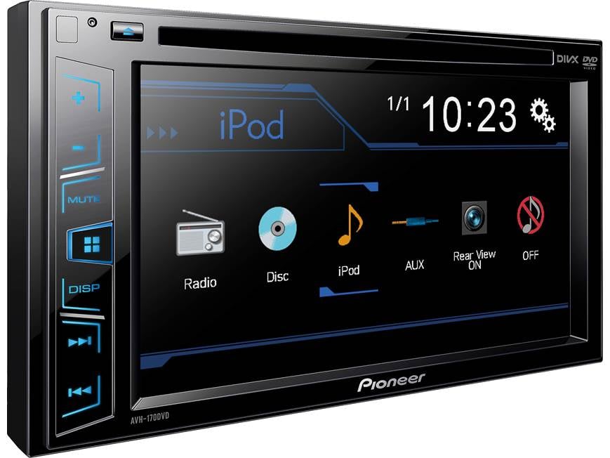 Pioneer AVH-170DVD DVD receiver at Crutchfield