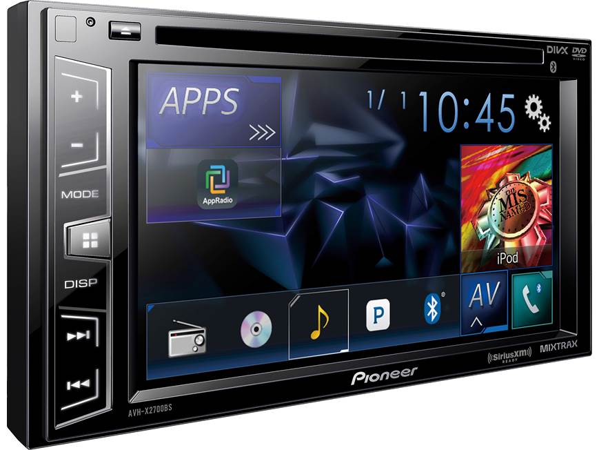 Pioneer AVH-X2700BS DVD receiver at Crutchfield