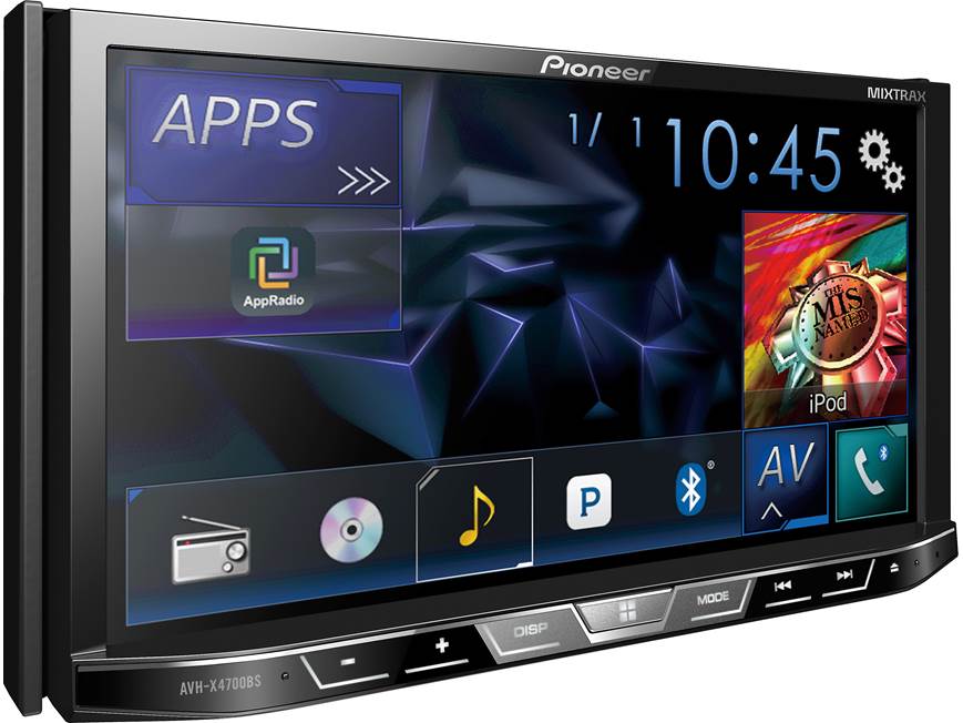 値下げ リペア済 USB/DVD/FM/AM/AUX Pioneer SONY Pioneer AVH-X4700BS DVD receiver at Crutchfield