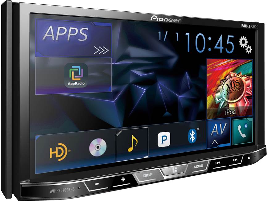 Pioneer AVH-X5700BHS DVD receiver at Crutchfield