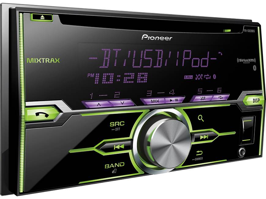 Pioneer FH-X820BS CD receiver at Crutchfield