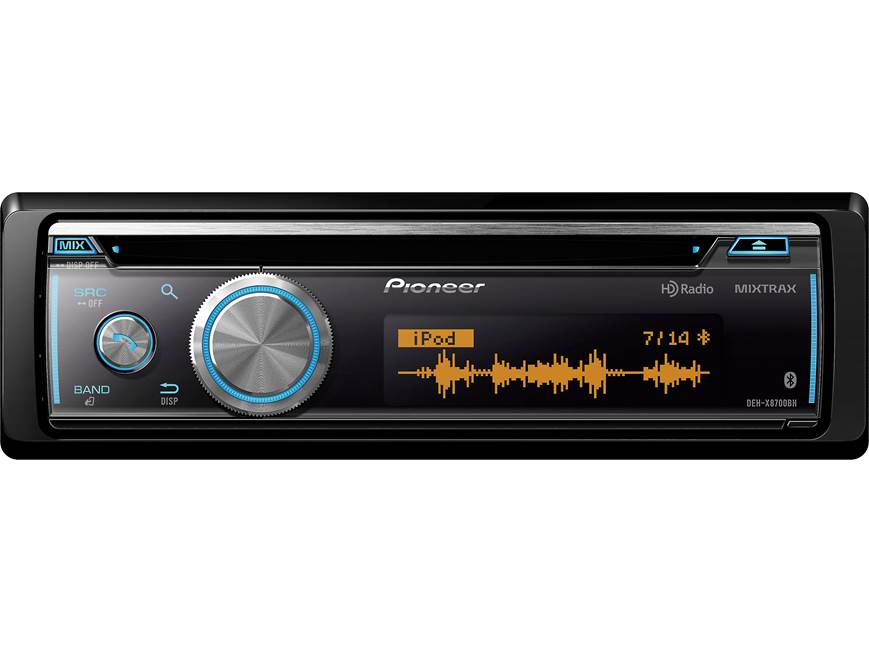 Pioneer DEH-X8700BH CD receiver at Crutchfield