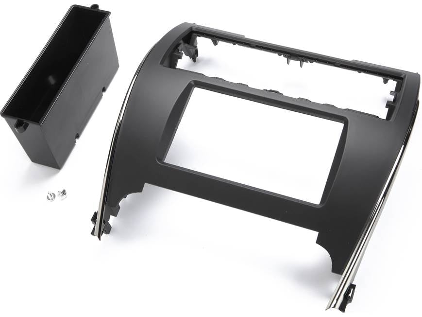 Scosche TA2110B Dash Kit (Black with Chrome Trim) Allows you to