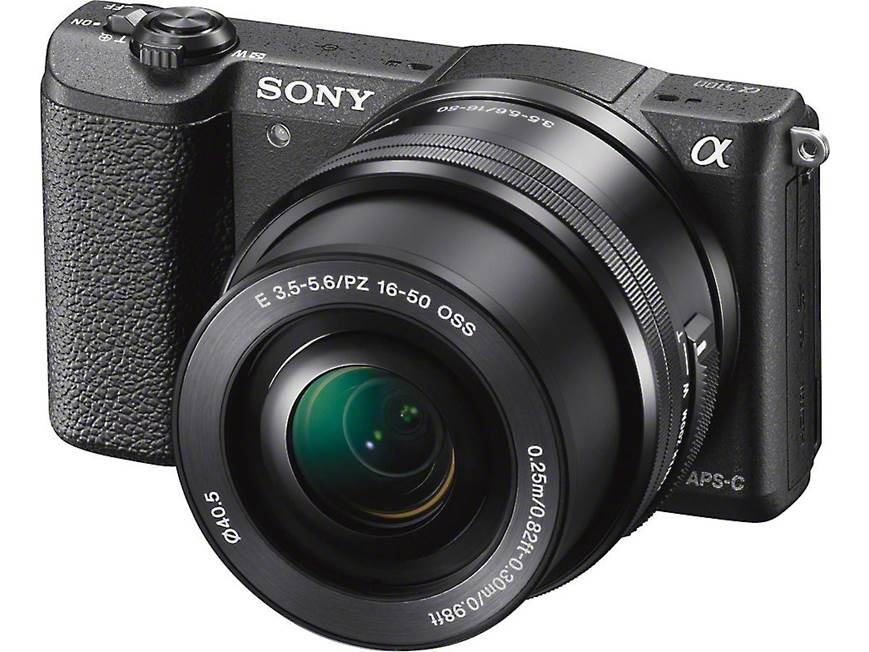 Sony Alpha a5100 Kit (Black) 24-megapixel mirrorless camera with