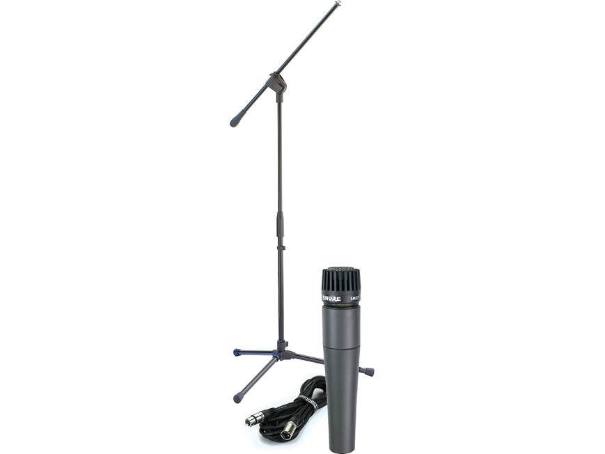 Shure SM57 Instrument Mic Package Includes Shure SM57 microphone