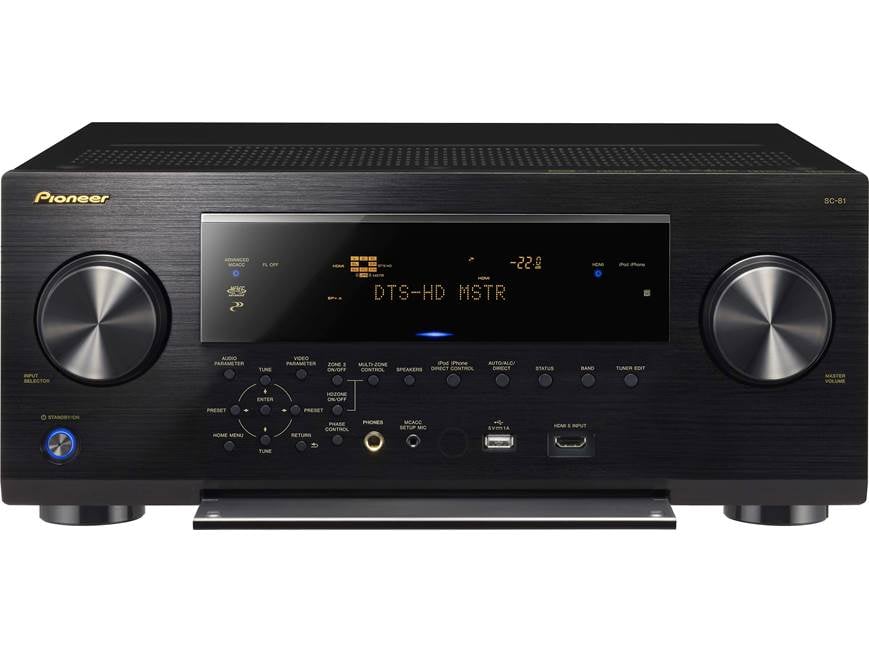 Pioneer Elite® SC-81 7.2-channel home theater receiver with Apple