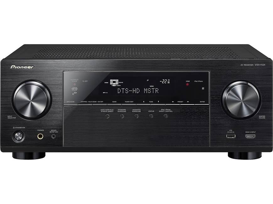 Pioneer VSX-1124 7.2-channel home theater receiver with Apple