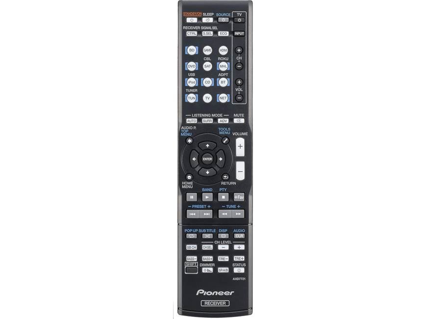 Pioneer Elite® VSX-44 7.2-channel home theater receiver with Apple