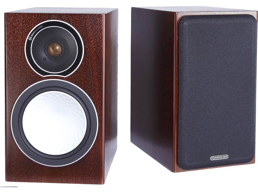 Monitor Audio Silver 1 (Walnut) Bookshelf speakers (Walnut) at