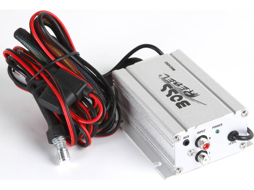 Boss MC450 Audio System Package includes four 3