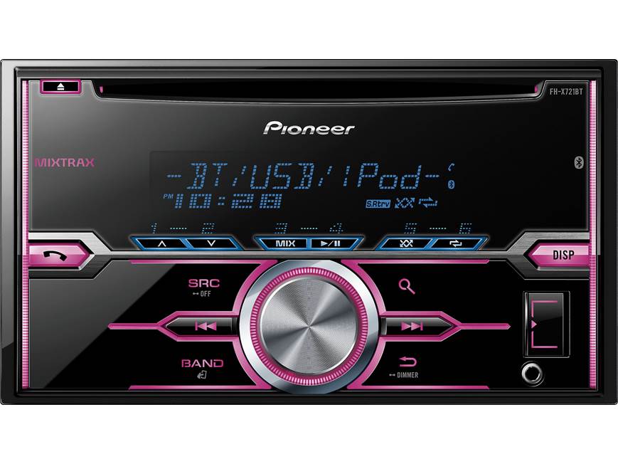 Pioneer FH-X721BT CD receiver at Crutchfield