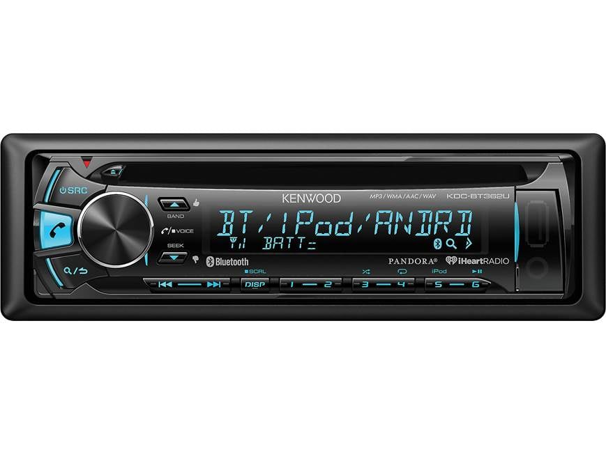 Kenwood KDC-BT362U CD receiver at Crutchfield