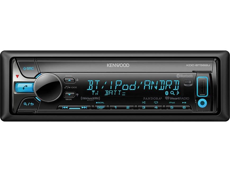 Kenwood KDC-BT562U CD receiver at Crutchfield