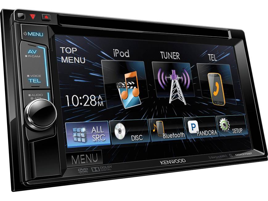 Kenwood DDX372BT DVD receiver at Crutchfield