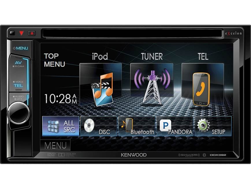Kenwood Excelon DDX392 DVD receiver at Crutchfield