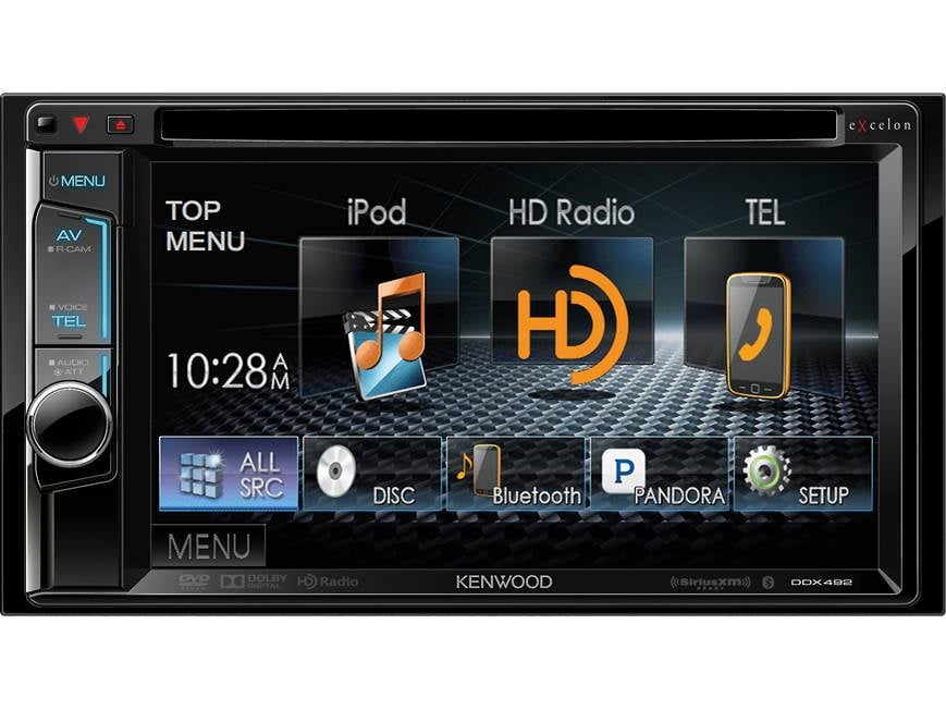 Kenwood Excelon DDX492 DVD receiver at Crutchfield