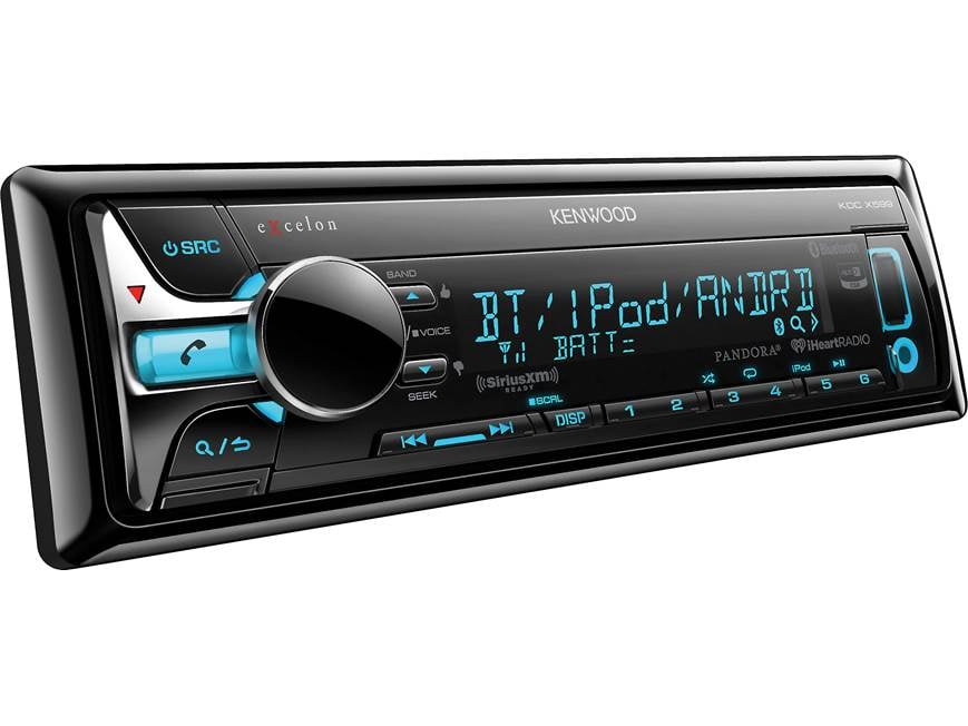 Kenwood Excelon KDC-X599 CD receiver at Crutchfield