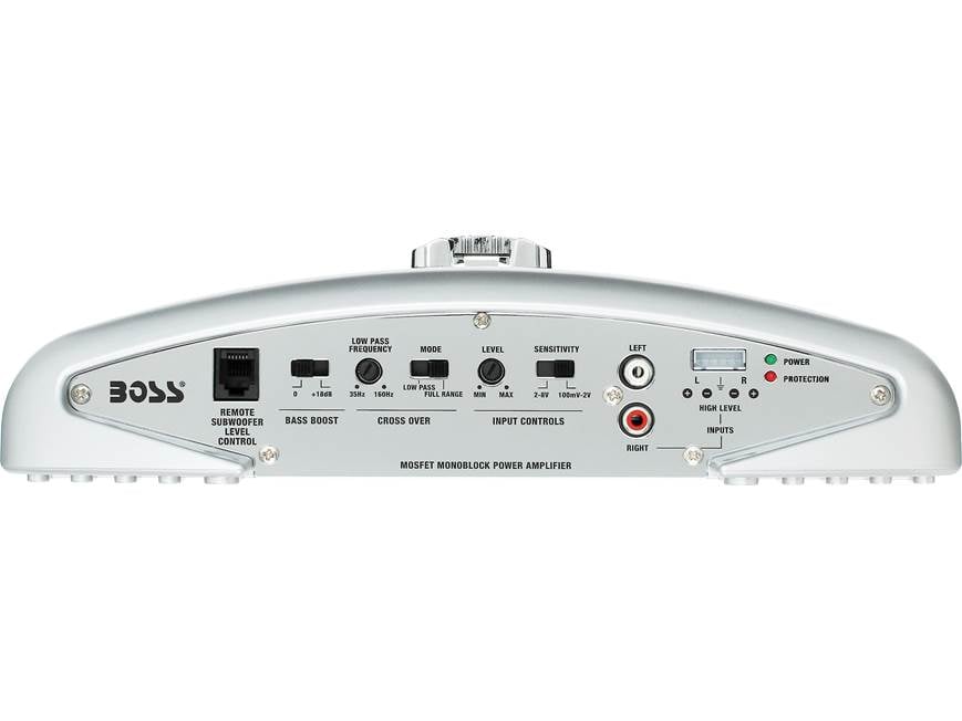 Boss Chaos Exxtreme Bass Bundle Package includes CXXM1250 500-watt