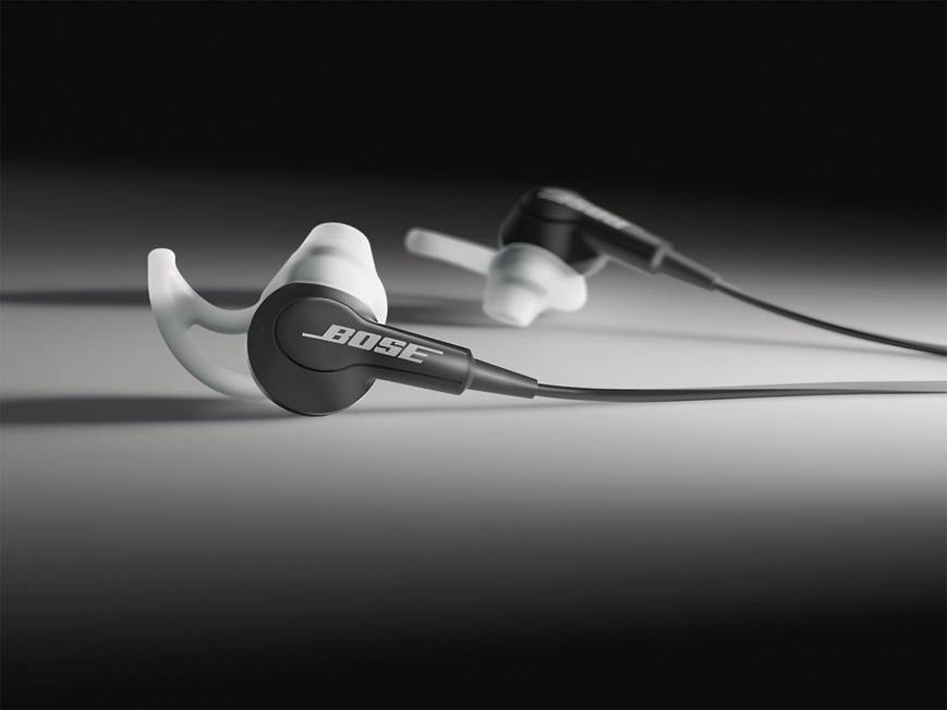 Bose® SoundTrue™ in-ear headphones (Black) (Black) at Crutchfield