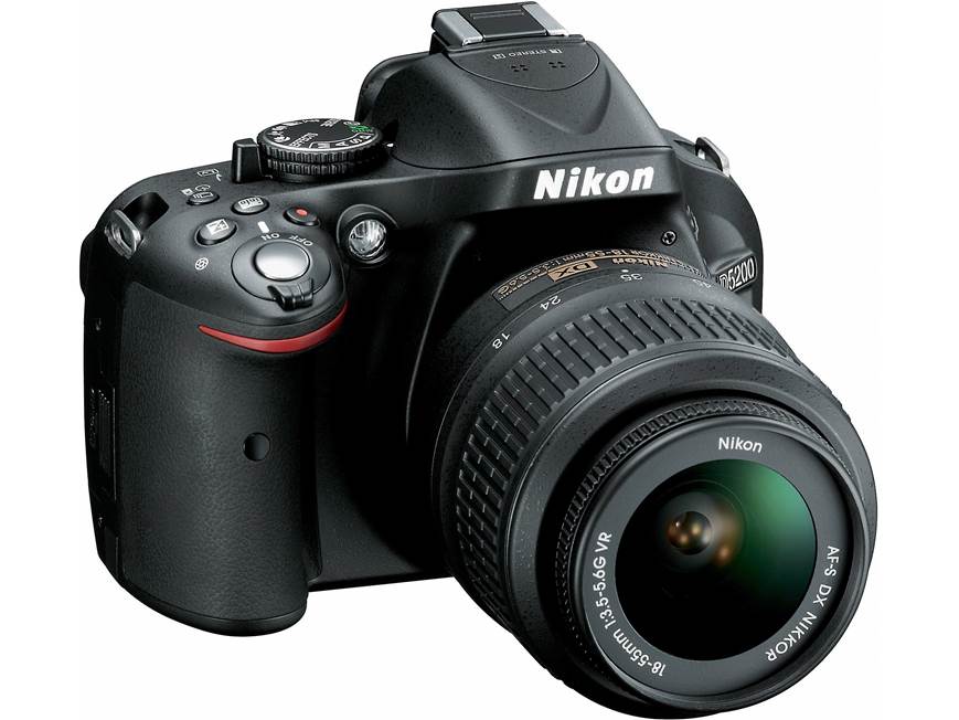 Nikon D5200 Dual-lens Kit (Black) 24.1-megapixel digital SLR