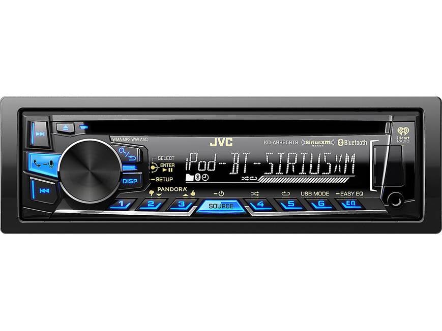JVC Arsenal KD-AR865BTS CD receiver at Crutchfield